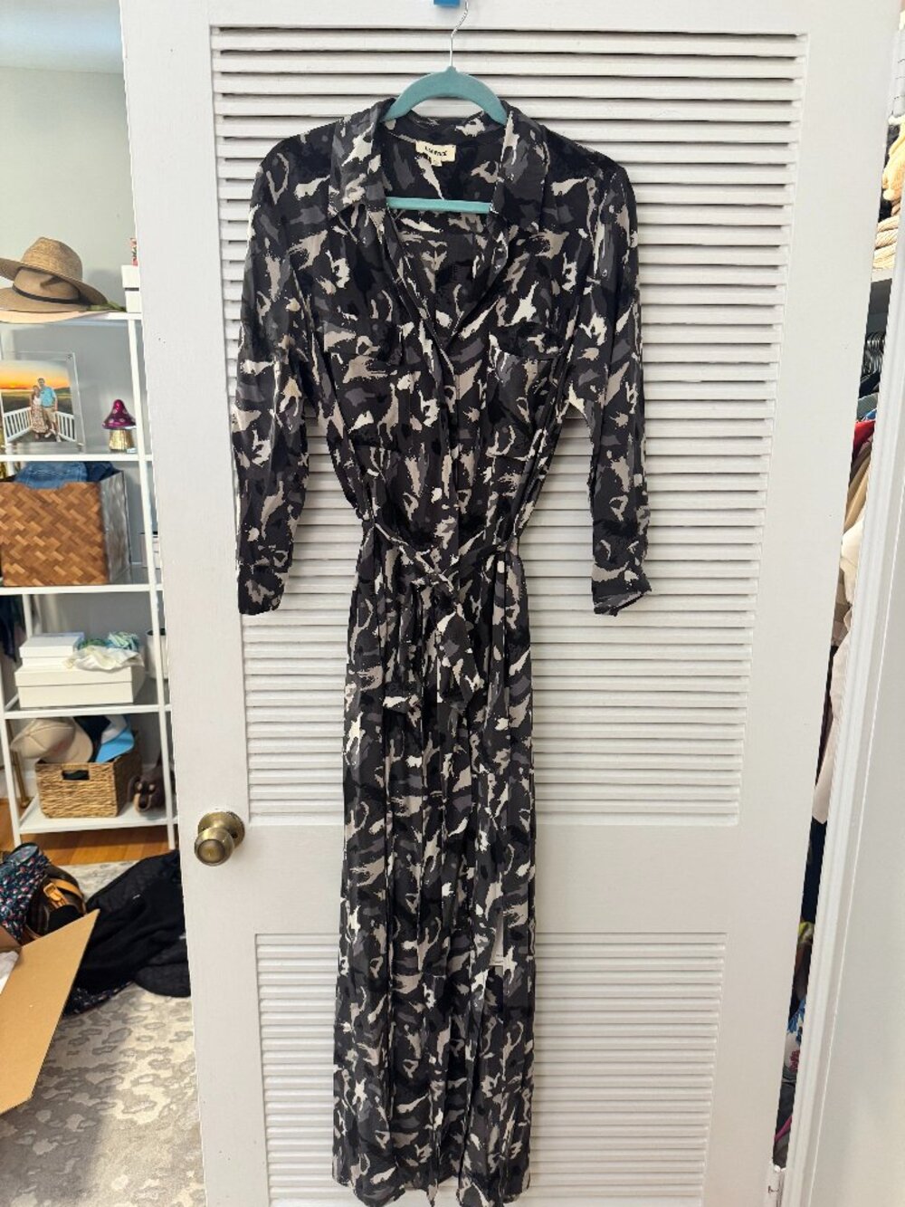 L'Agence Cameron Button Up Dress
